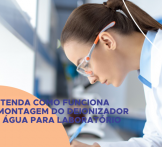 Entenda como funciona a montagem do deionizador de água para laboratório