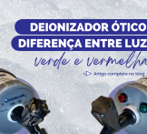 Deionizador ótico: X diferenças entre luz verde e vermelha