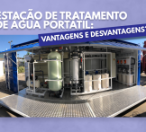 Estação de tratamento de água portátil: vantagens e desvantagens?