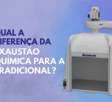 Qual a diferença da exaustão química para a tradicional?