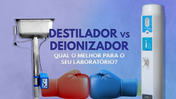 Destilador vs deionizador: entenda qual o melhor para o seu laboratório