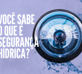 Você sabe o que é segurança hídrica?