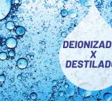 Qual é a diferença entre destilador e deionizador?